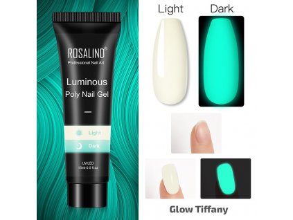 Rosalind Luminous Poly Gel: Glow Tiffany - 15 ml