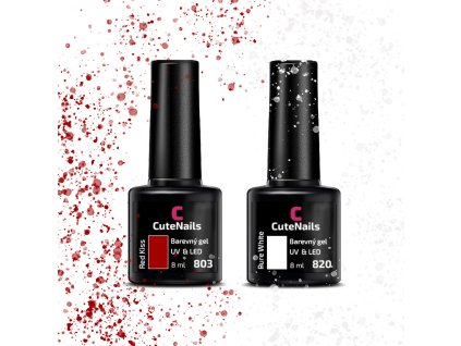 Sada UV Gelů: Heartbeat- 2 x 8 ml