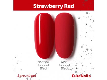 UV Gel True Color: Strawberry Red - 8 ml