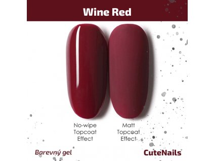 UV Gel True Color: Wine Red - 8 ml