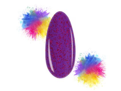 The Color Is Now: Non Existent Night; třpytivý UV gel lak (6 ml)