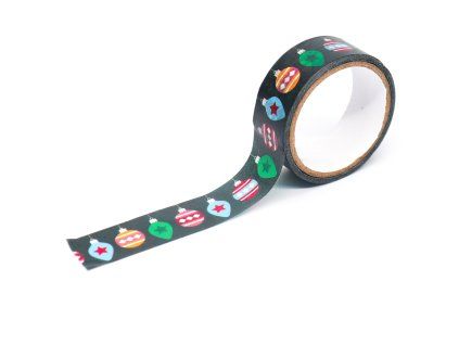 834 vanocni washi paska ozdoby