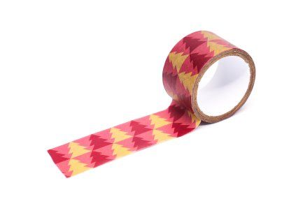 843 vanocni washi paska stromky