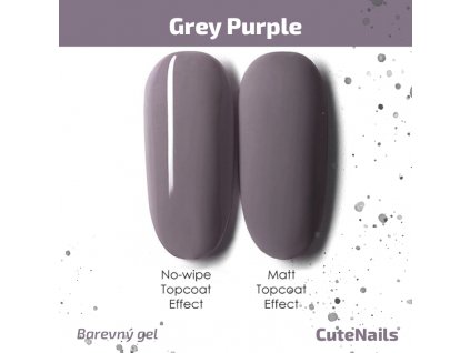 UV Gel True Color: Grey Purple - 8 ml