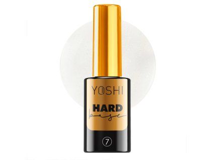 HardBase třpytivá mléčně bíla01