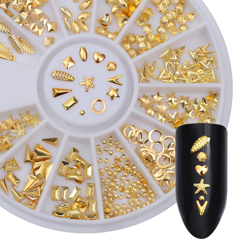 Dekorace na nehty - Gold Fun
