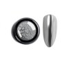 1042 cutenails lestici pigment chromatic mirror effect dark silver