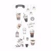 378 4 samolepky dessert coffee 6 archu
