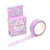477 washi paska watercolor flowers