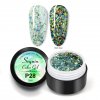 931 gdcoco uv gel platinum sequins mineral gleam