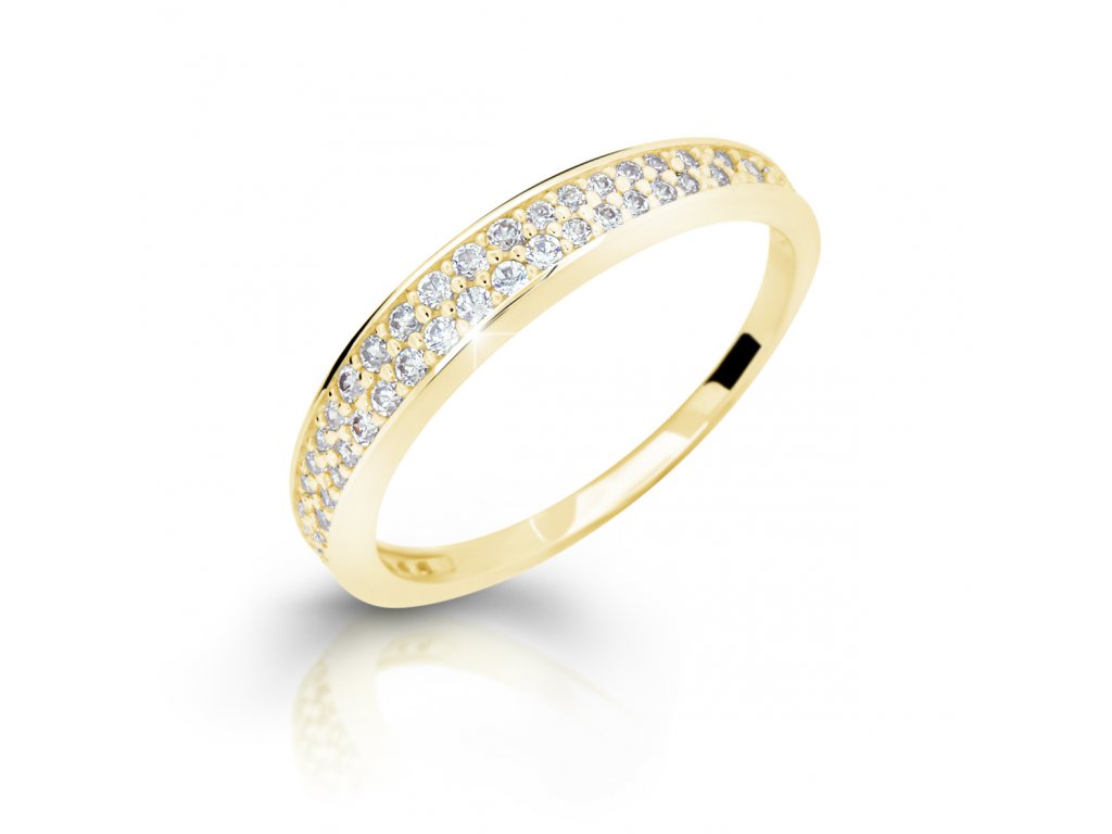 Krásný dámský prsten Z6810-2649 ze zlata s diamanty