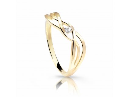 Krásný dámský prsten Z6712-1843 ze zlata se zirkonem