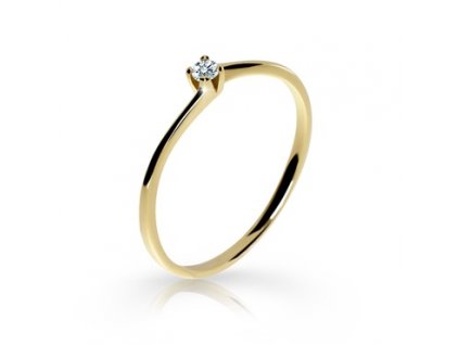 Zásnubní prsten Z6717-2943 ze zlata s diamantem