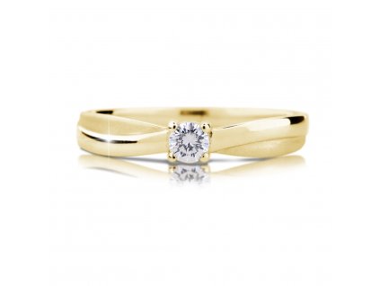 Krásný dámský prsten Z6817-1906 ze zlata s diamantem