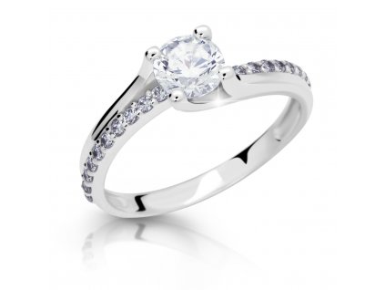 Dokonalý dámský prsten Z6821-2531 ze zlata s diamanty