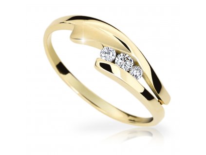 Krásný dámský prsten Z6883-1750 ze zlata s diamanty