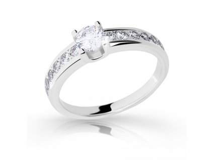 Dokonalý dámský prsten Z6885-2146 ze zlata s diamanty