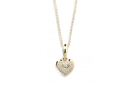 Přívěs DZ6295-2383 ze zlata s diamanty
