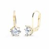 Náušnice Z8001 ze zlata se zirkony