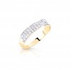 Krásný dámský prsten Z8037 ze zlata s diamanty