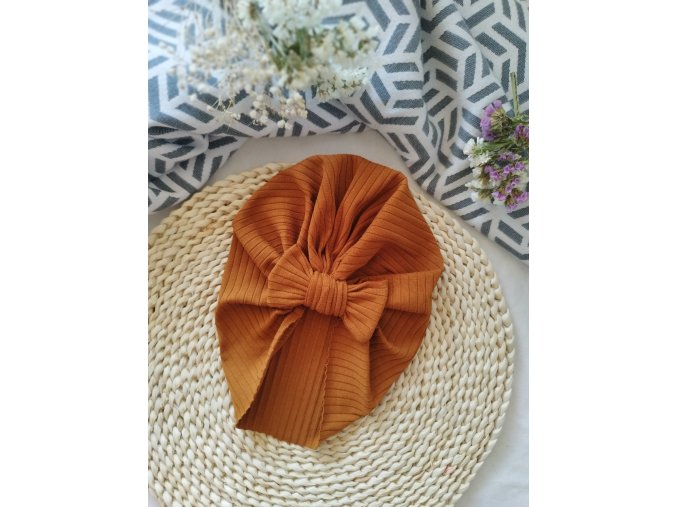 Karamel turban žebro premium