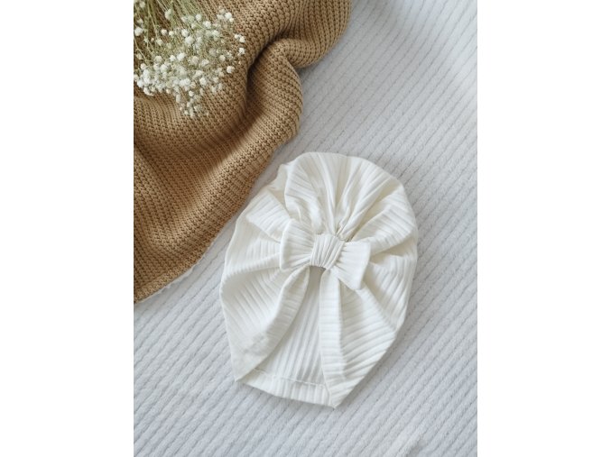 White turban žebro premium