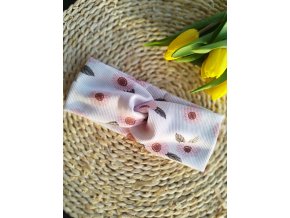 Čelenka flowers uzlík
