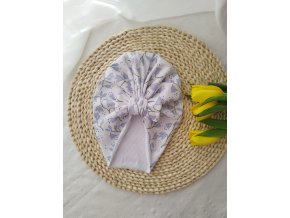 Turban zvonilka modrá
