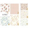 Ivory Beige Minimalist Baby Pictures Photo Collage