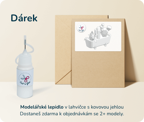 lepidlo jako dárek k objednávkám se 2 a více modely