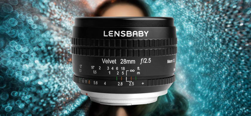 Lensbaby Velvet 28 mm f / 2,5 s jemným zaostrením