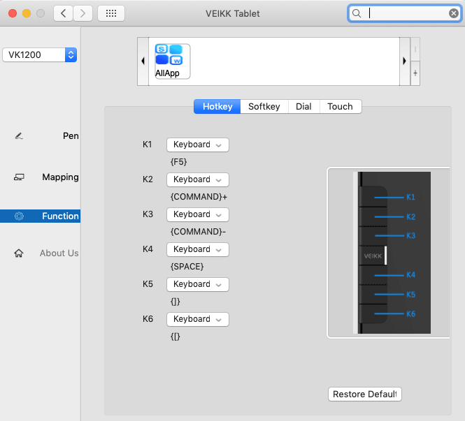 veikk-vk1200-mac-driver-shortcut-buttons