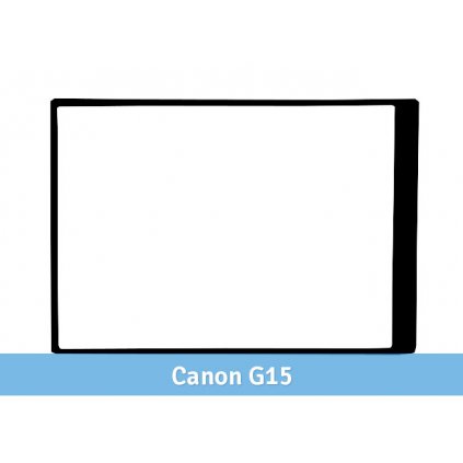 Ochranný kryt LCD z tvrdeného skla pre Canon Powershot G15