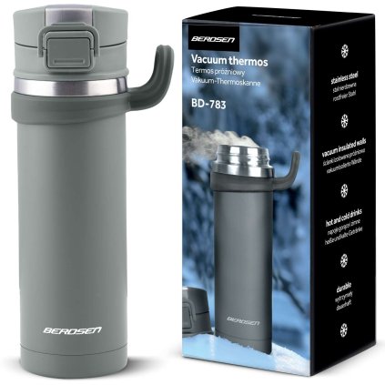 Termoska 450 ml BD-783 sivá