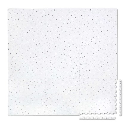 Penová podložka na puzzle hviezdy 50 x 50 cm 9 ks