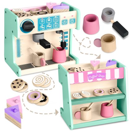 Cukráreň s kávovarom Ricokids 785100 mint