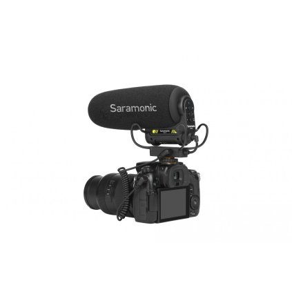 Kondenzátorový mikrofón Saramonic SR-PMIC1 pre fotoaparáty / videokamery s káblom Jack 3.5 mm TRS/TRS