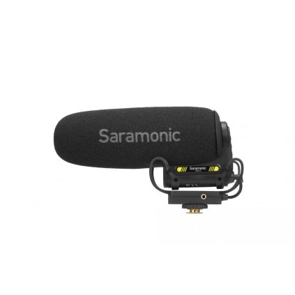 Kondenzátorový mikrofón Saramonic SR-PMIC1 pre fotoaparáty / videokamery s káblom Jack 3.5 mm TRS/TRS