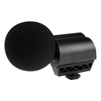 Stereo kondenzátorový mikrofón Saramonic Vmic pre fotoaparáty a videokamery