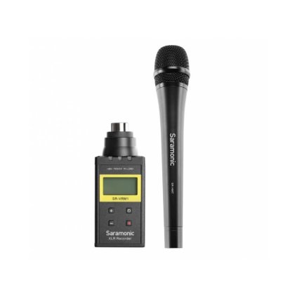 Rekordér Saramonic SR-VRM1 s dynamickým mikrofónom Saramonic SR-HM7 s XLR (samica)