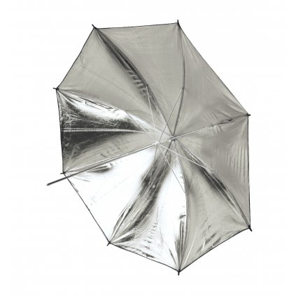 Reflexný dáždnik zlatý / strieborný meniteľný 119cm BRESSER SM-13