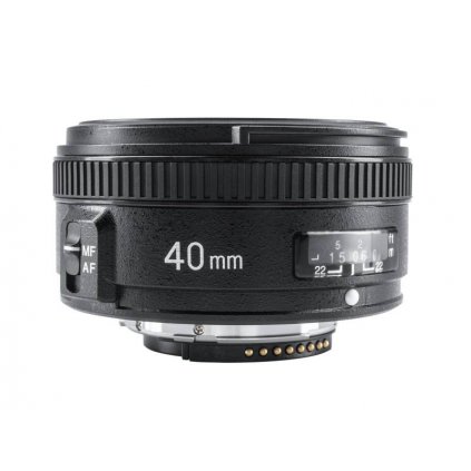 Objektív Yongnuo YN 40mm f / 2.8 pre Nikon F