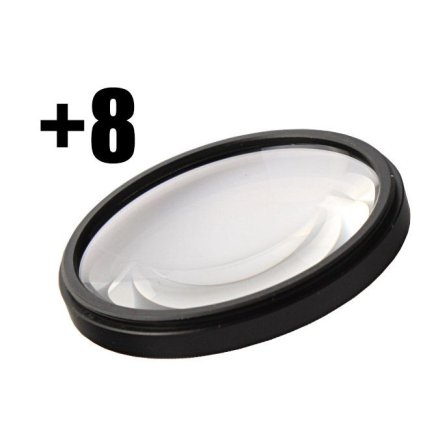 Makro objektív +8 dioptrií 55mm (Close up)
