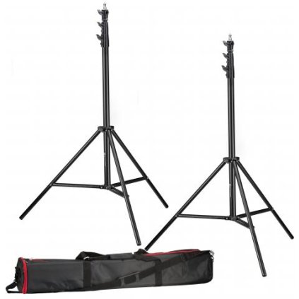 Sada 2 statívov pre osvetlenie 280 cm BRESSER BR-TP280 PRO-1 + taška pre transport