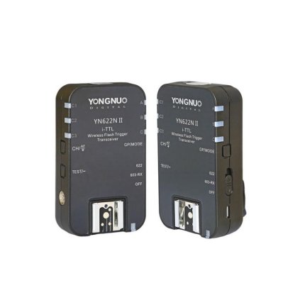 Bezdrôtový rádiový odpaľovač Yongnuo YN-622N - set 2x prijímač/vysielač do Nikon