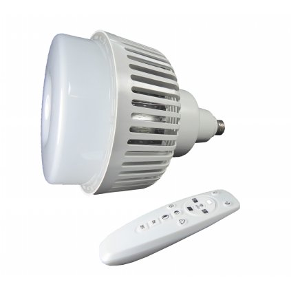 LED žiarovka so závitom E27 150W 3 200-5 500K s diaľkovým ovládaním
