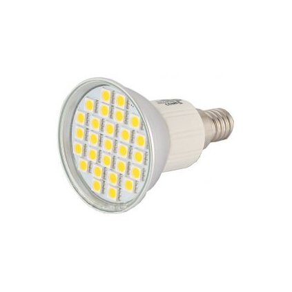 Žiarovka E14 27 LED 5050 SMD teplá 4W = 40W REFLEKTOR