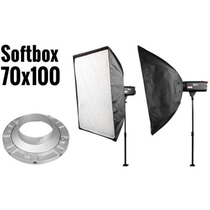 Softbox 70x100cm, úchyt Bowens
