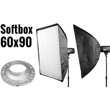 Softbox 60x90cm, úchyt Bowens