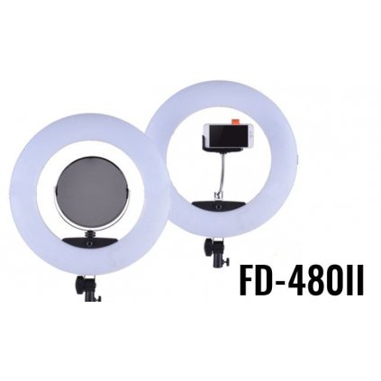 LED kruhové svetlo 3200 - 5500K so stmievačom 96W model FD-480 II